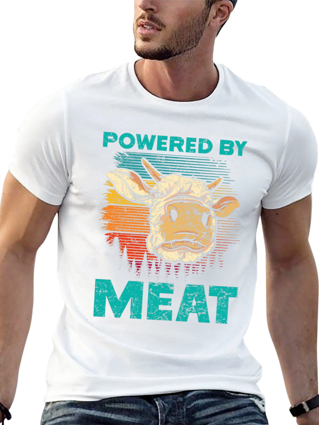 Powered by Meat T-Shirt