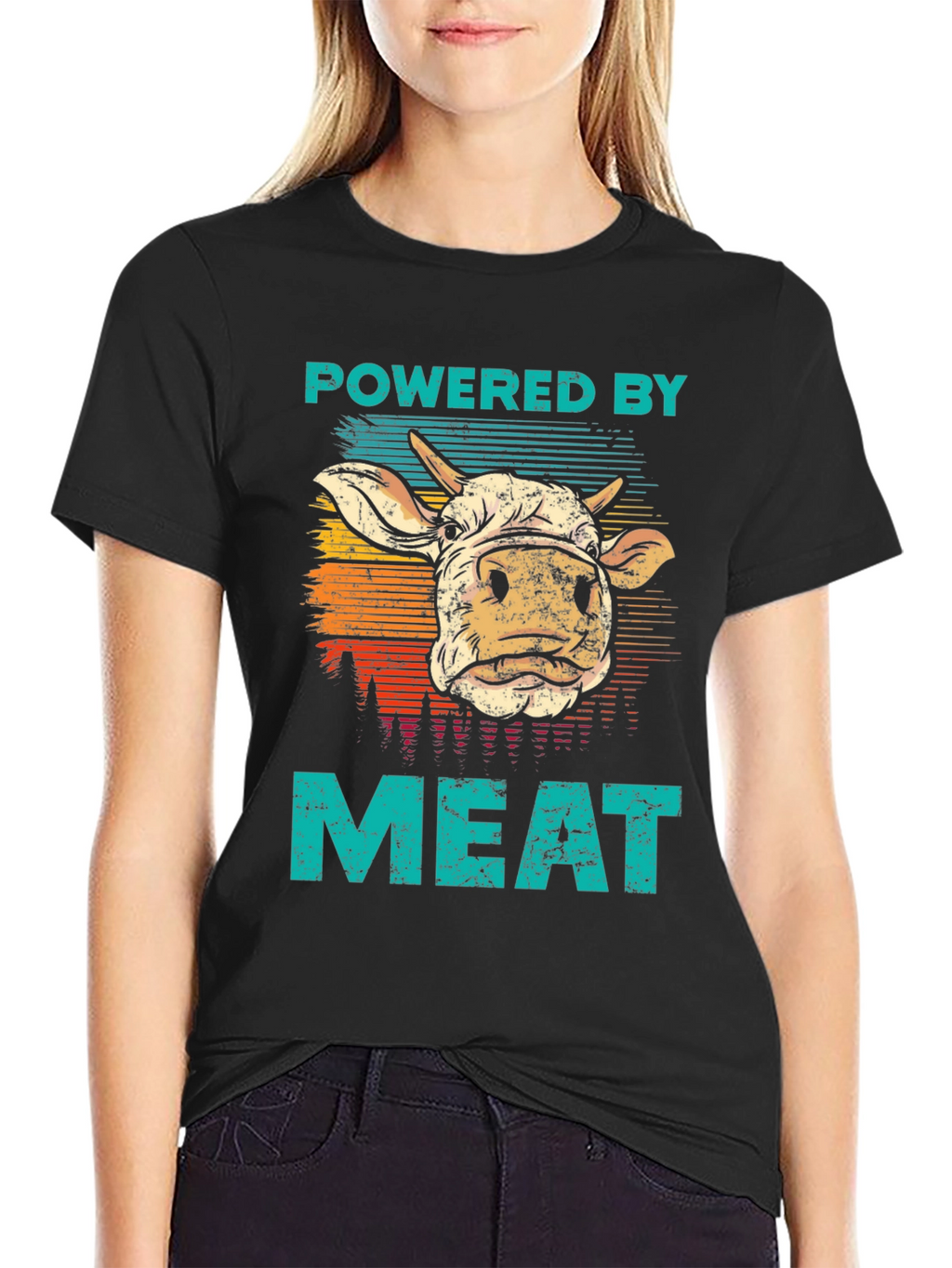 Powered by Meat T-Shirt