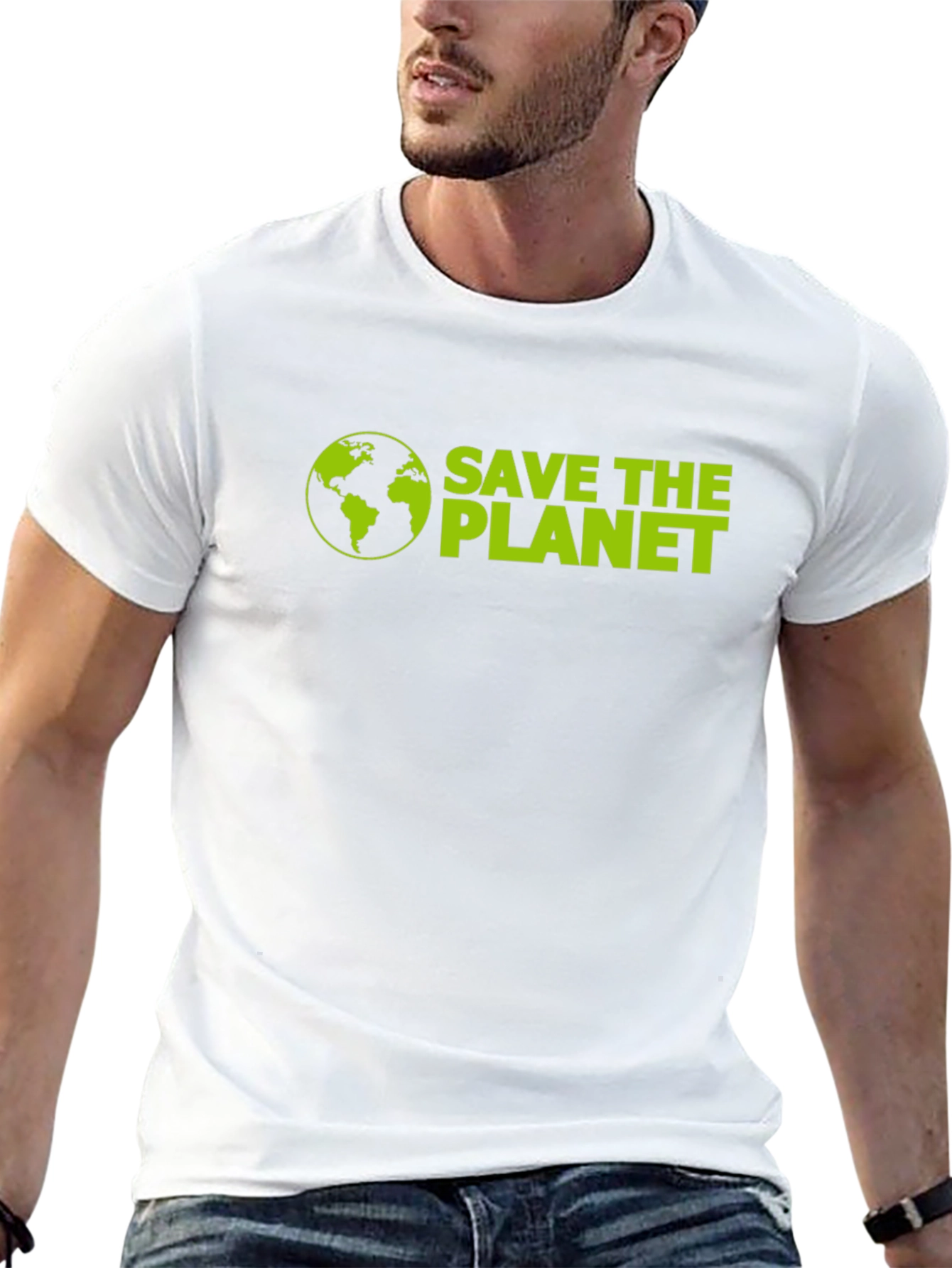 Save the Planet Black T-Shirt