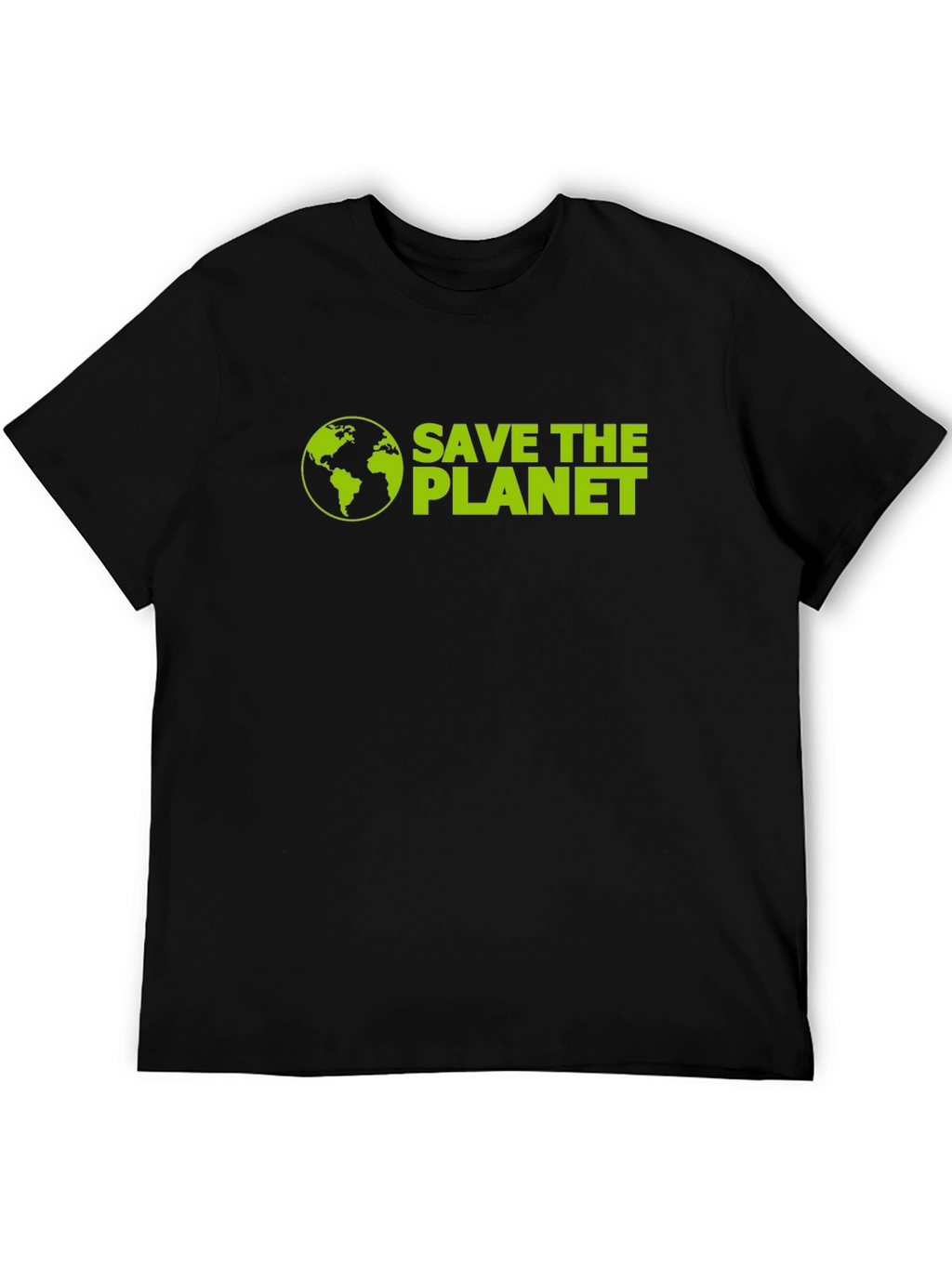 Save the Planet Black T-Shirt