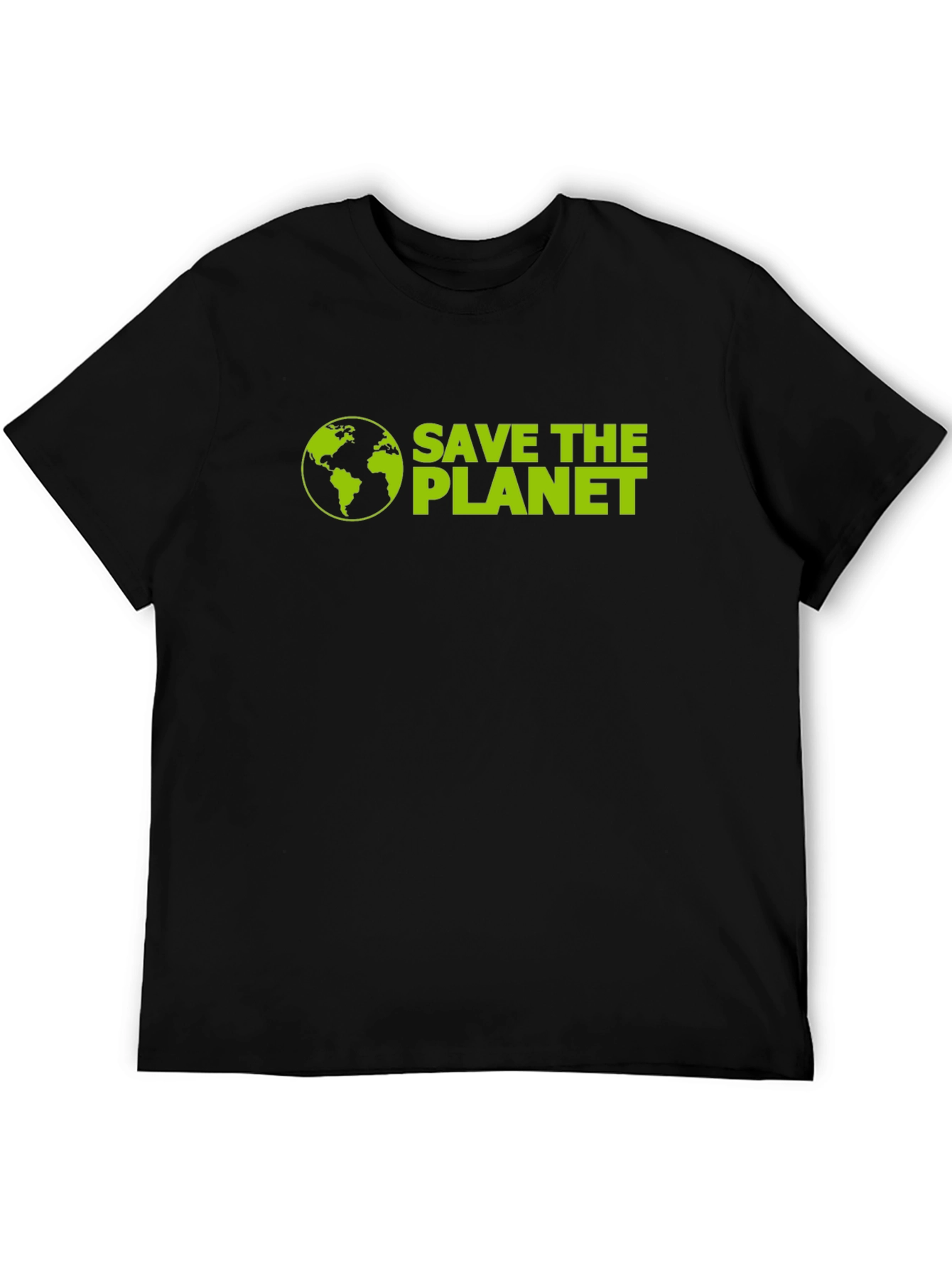 Save the Planet Black T-Shirt