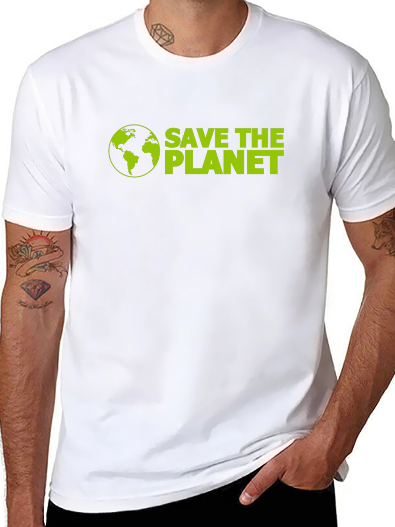 Save the Planet Black T-Shirt