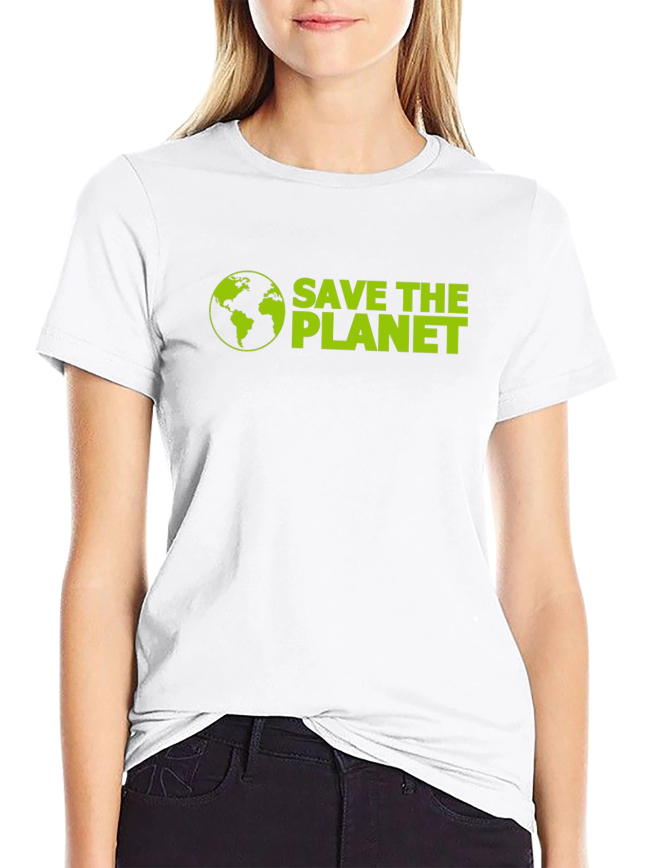 Save the Planet Black T-Shirt