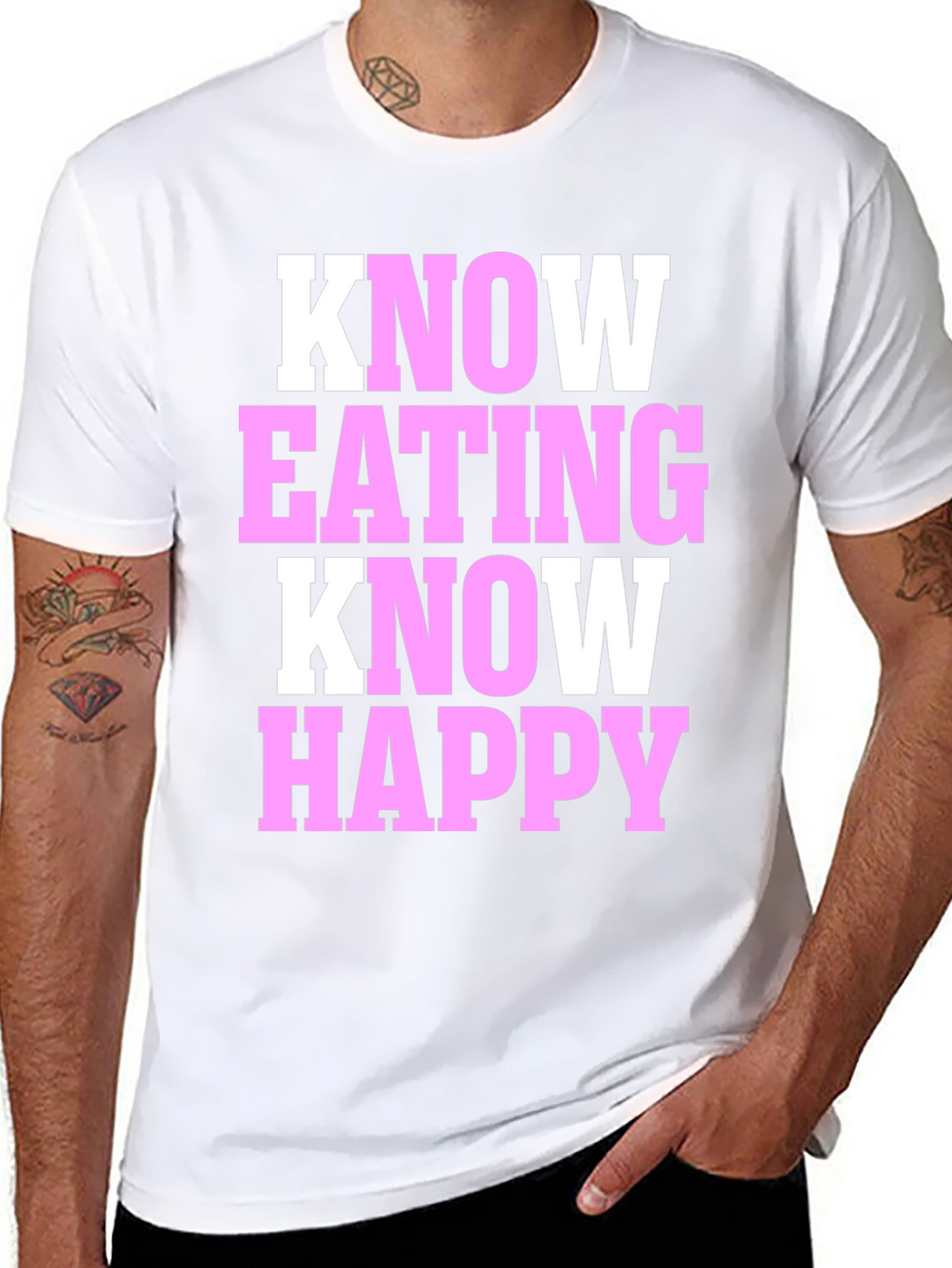 Know Eating Know Happy T-Shirt