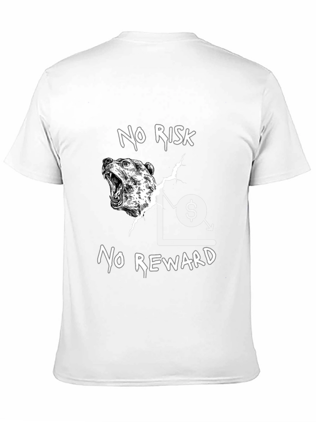 No Risk No Reward Bear Market T-Shirt