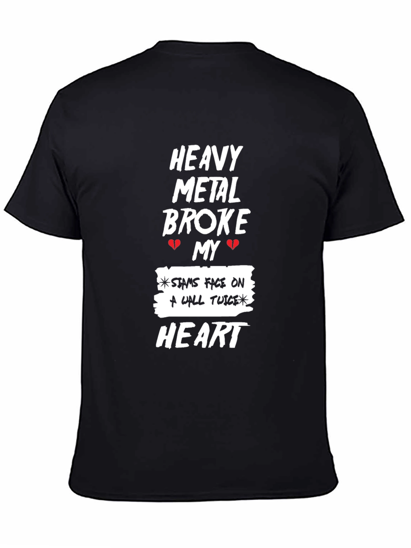 Heavy Metal Broke My Heart Graphic T-Shirt