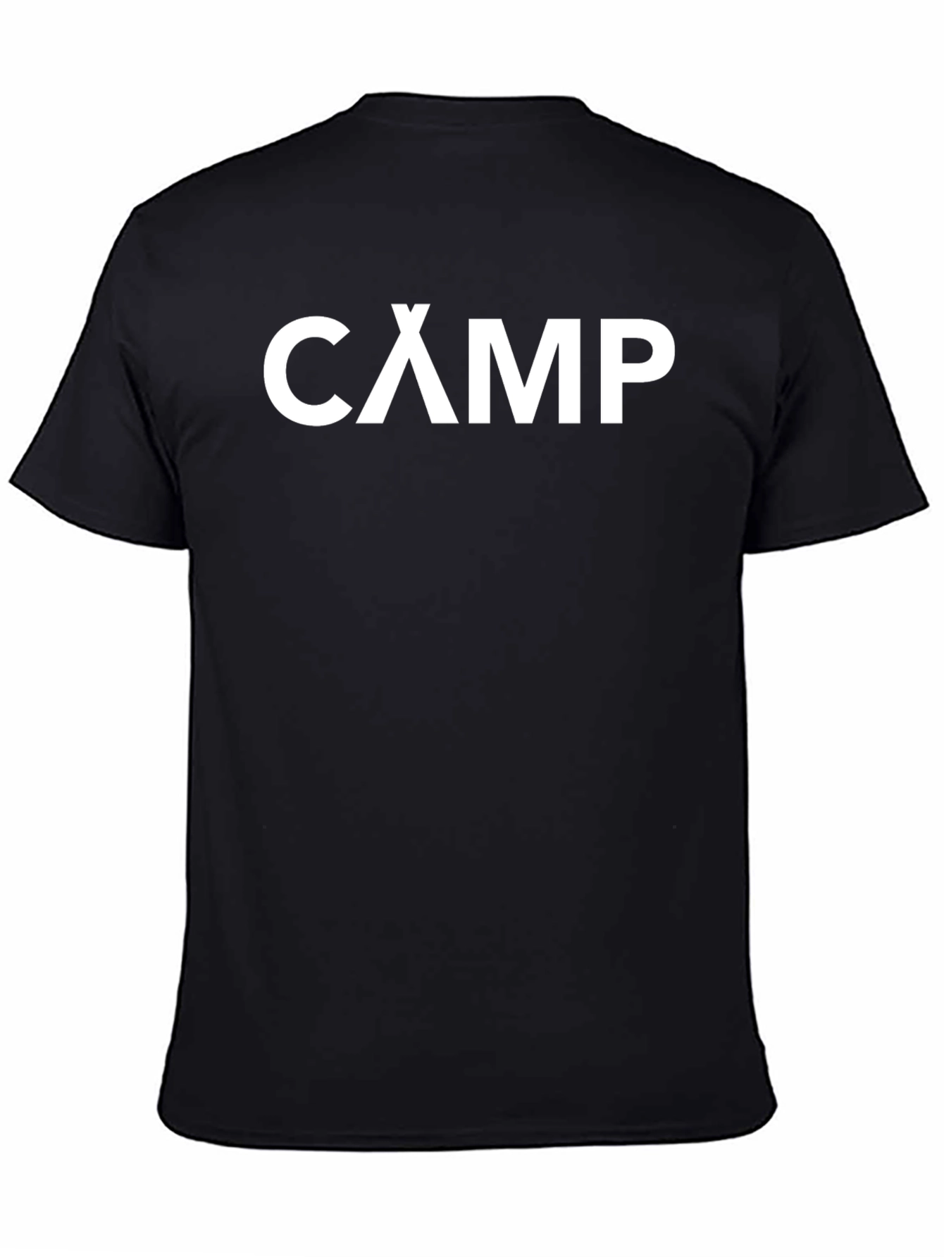 Camp T-Shirt - Black Cotton Tee