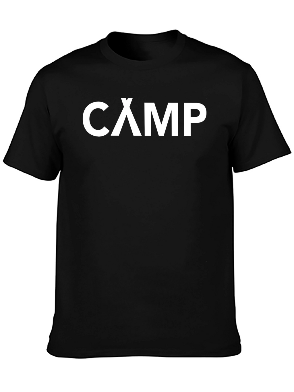 Camp T-Shirt - Black Cotton Tee