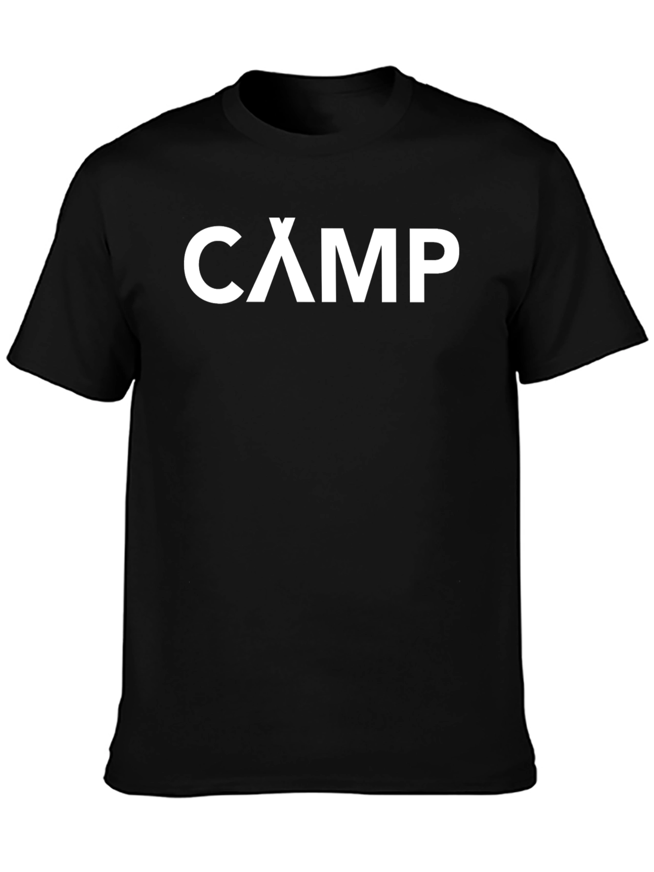 Camp T-Shirt - Black Cotton Tee