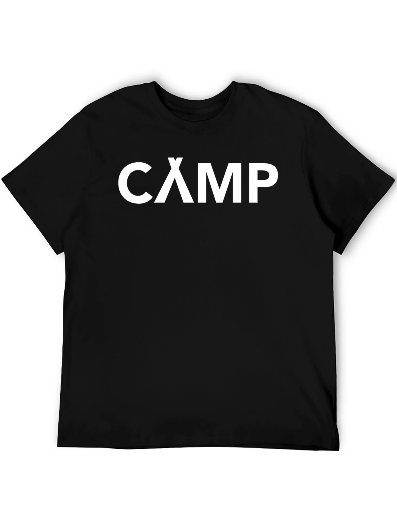 Camp T-Shirt - Black Cotton Tee