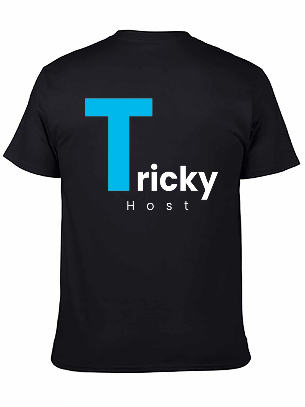 Tricky Host T-Shirt - Stylish Black Tee