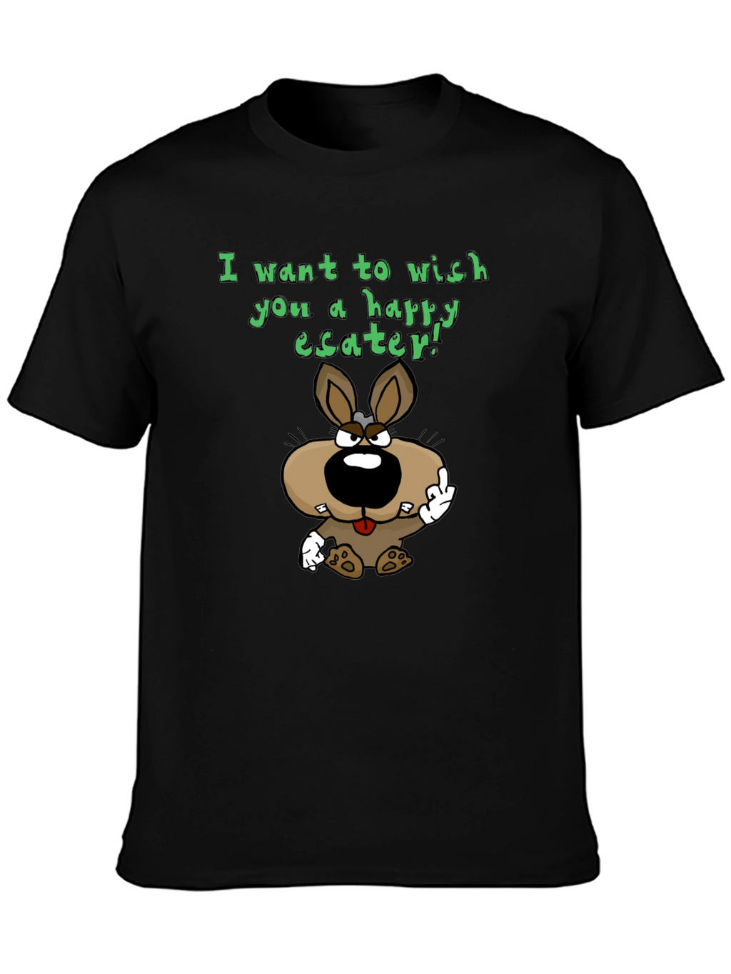 Happy Easter Bunny Graphic T-Shirt