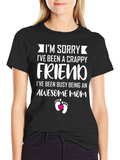 Crappy Friend Awesome Mom T-Shirt