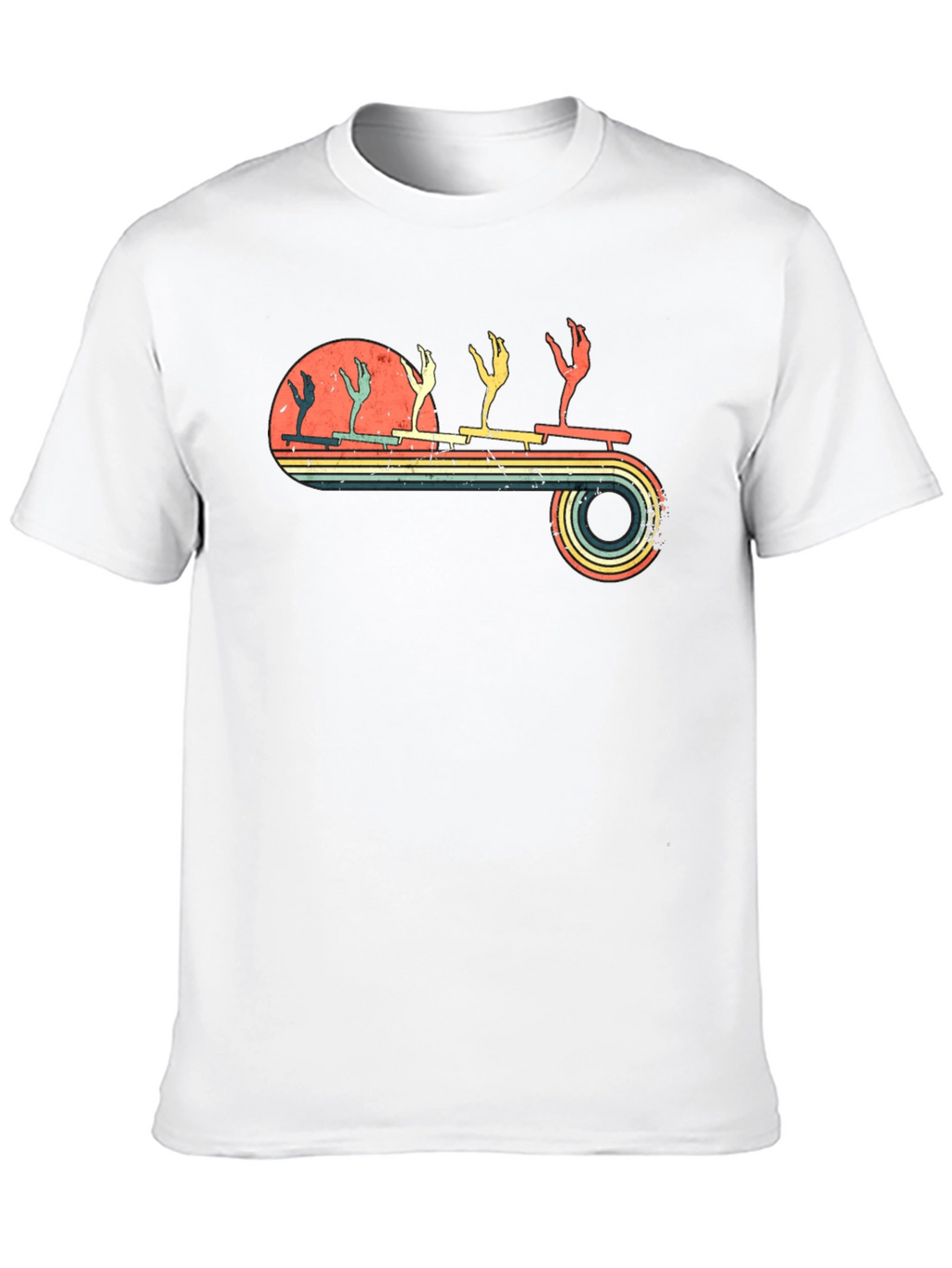 Retro Rock Climbing Evolution T-Shirt