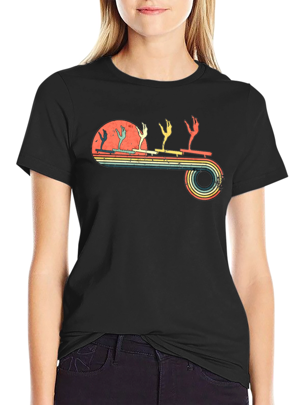 Retro Rock Climbing Evolution T-Shirt