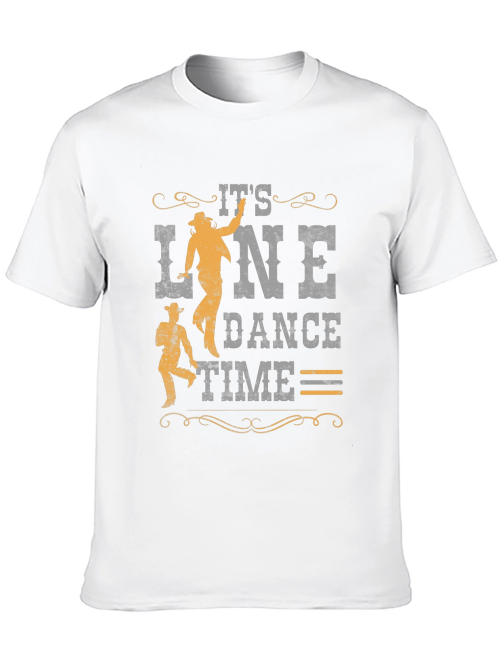 Its Line Dance Time Graphic T-Shirt
