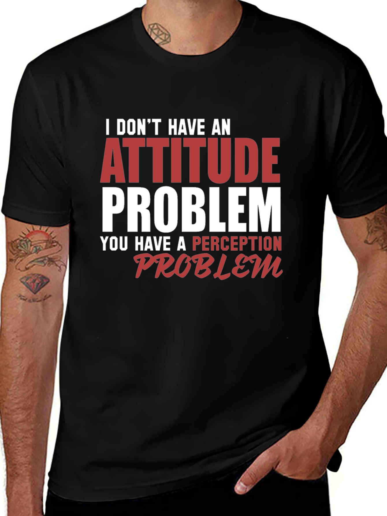 Attitude Problem T-Shirt: Funny Sarcastic Graphic Tee