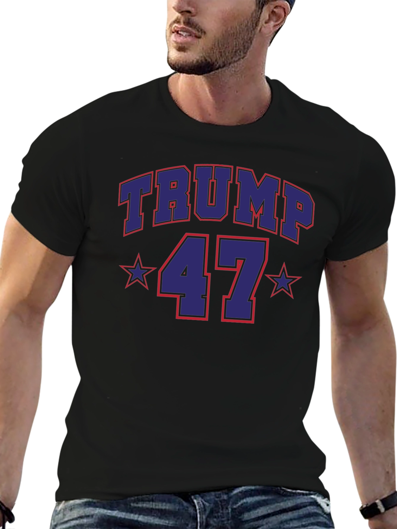Trump 47 T-Shirt - Patriotic Election Apparel