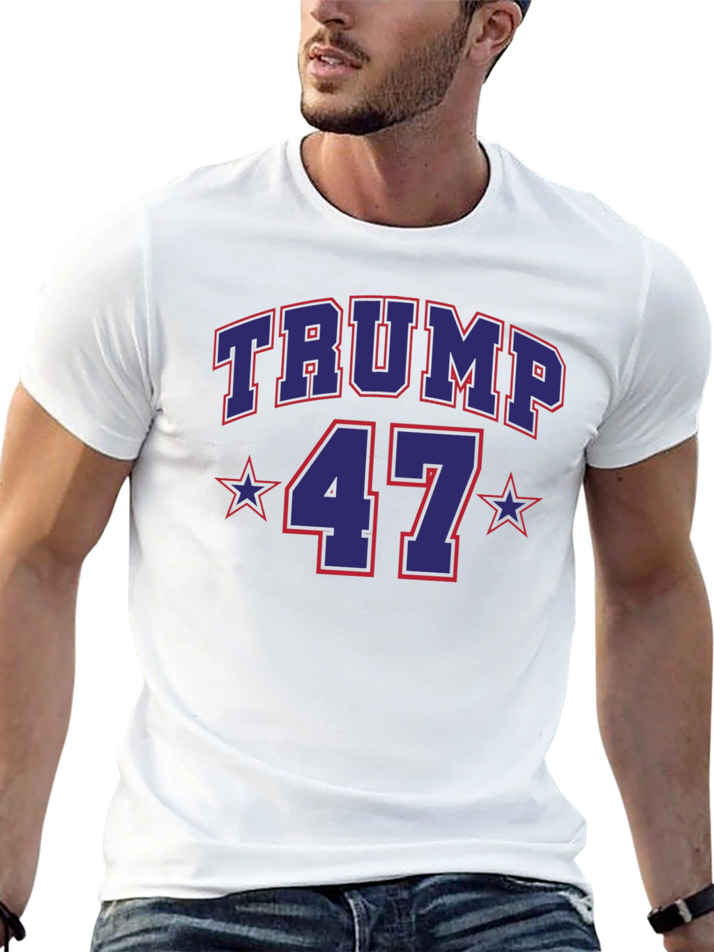 Trump 47 T-Shirt - Patriotic Election Apparel