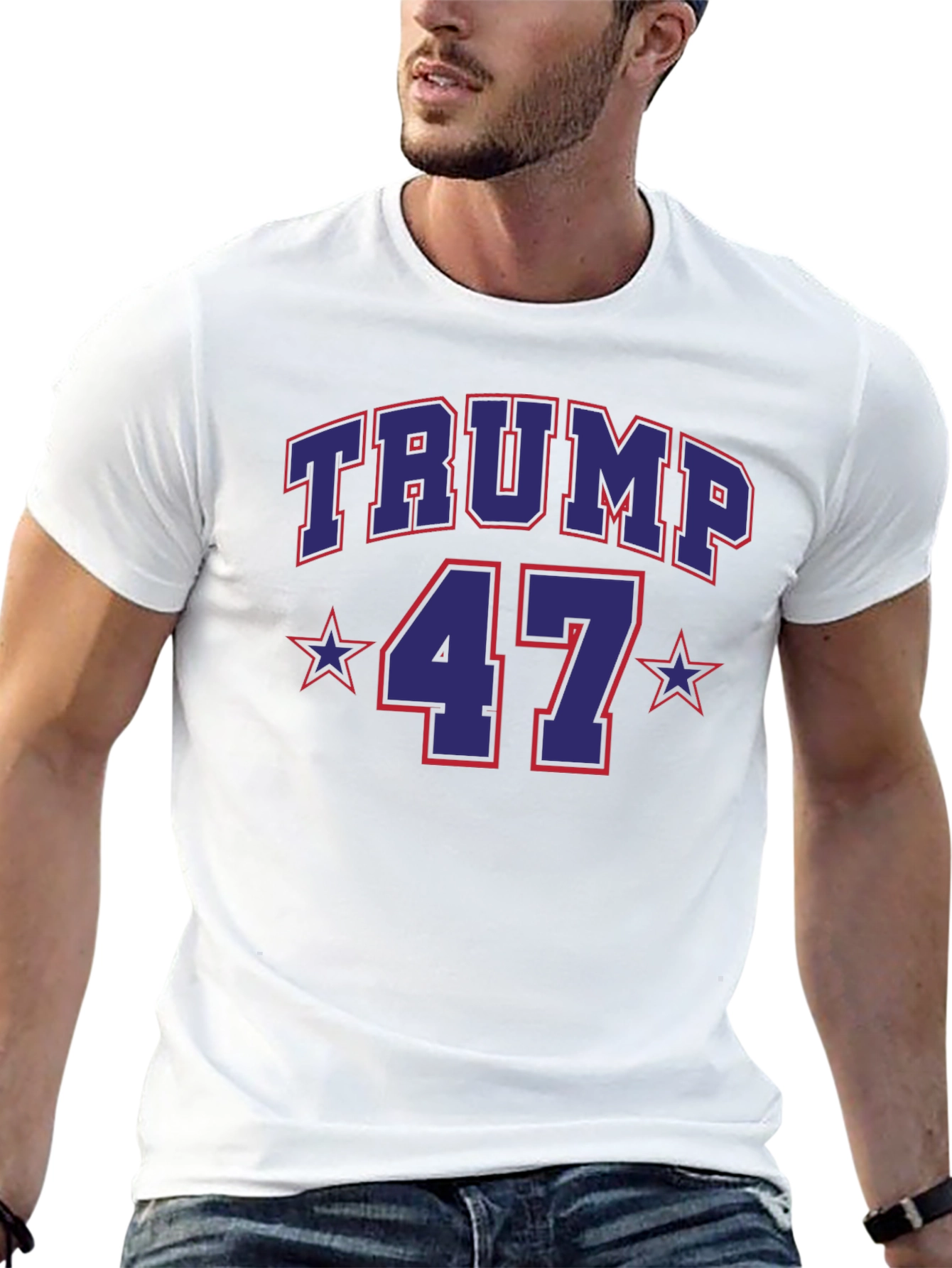 Trump 47 T-Shirt - Patriotic Election Apparel