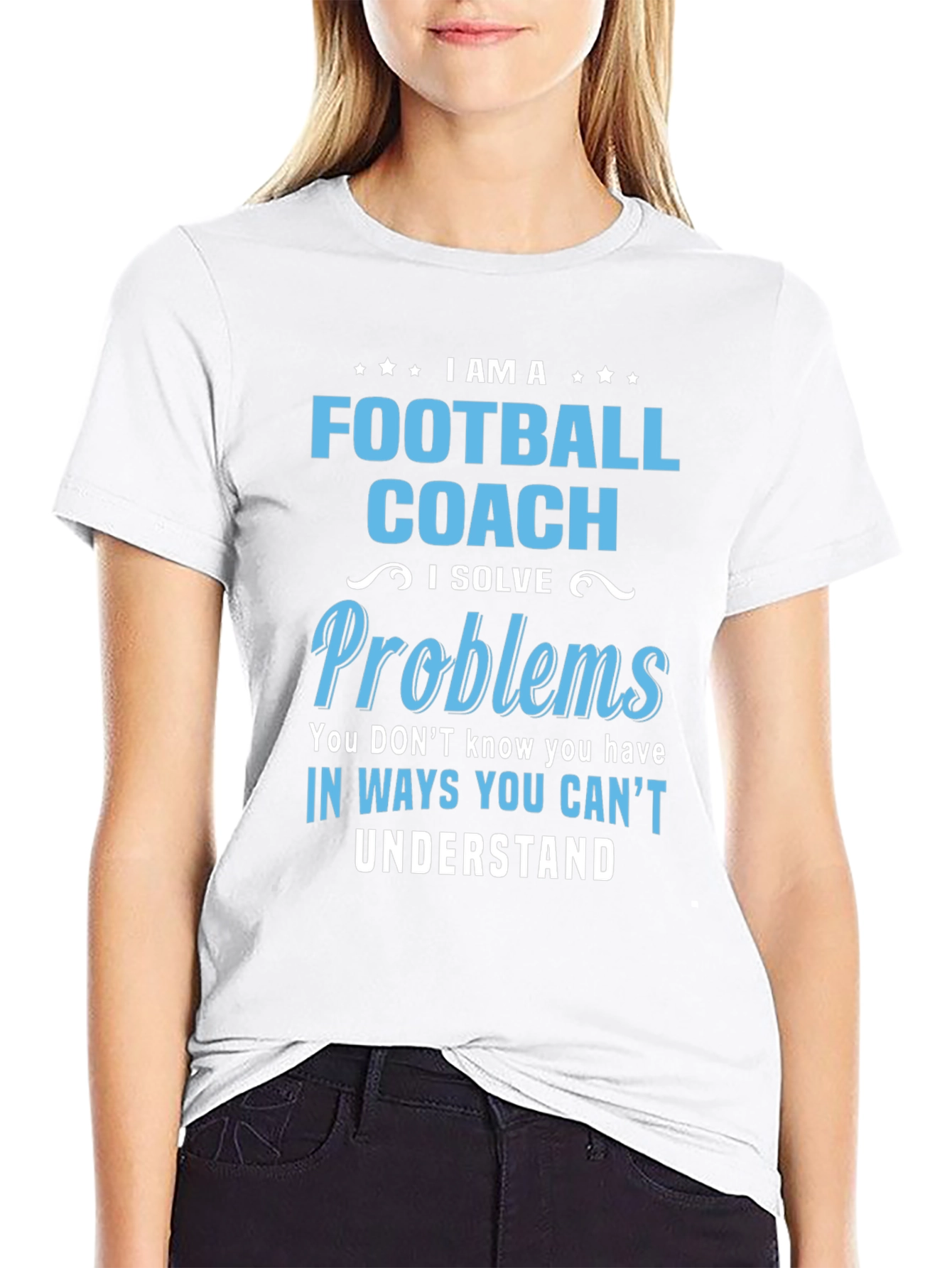 Football Coach Problem Solver T-Shirt