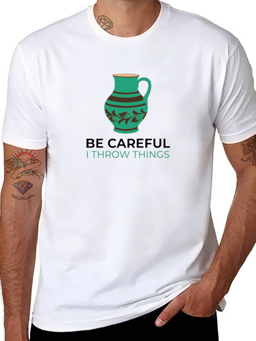 Be Careful Throwing Things T-Shirt