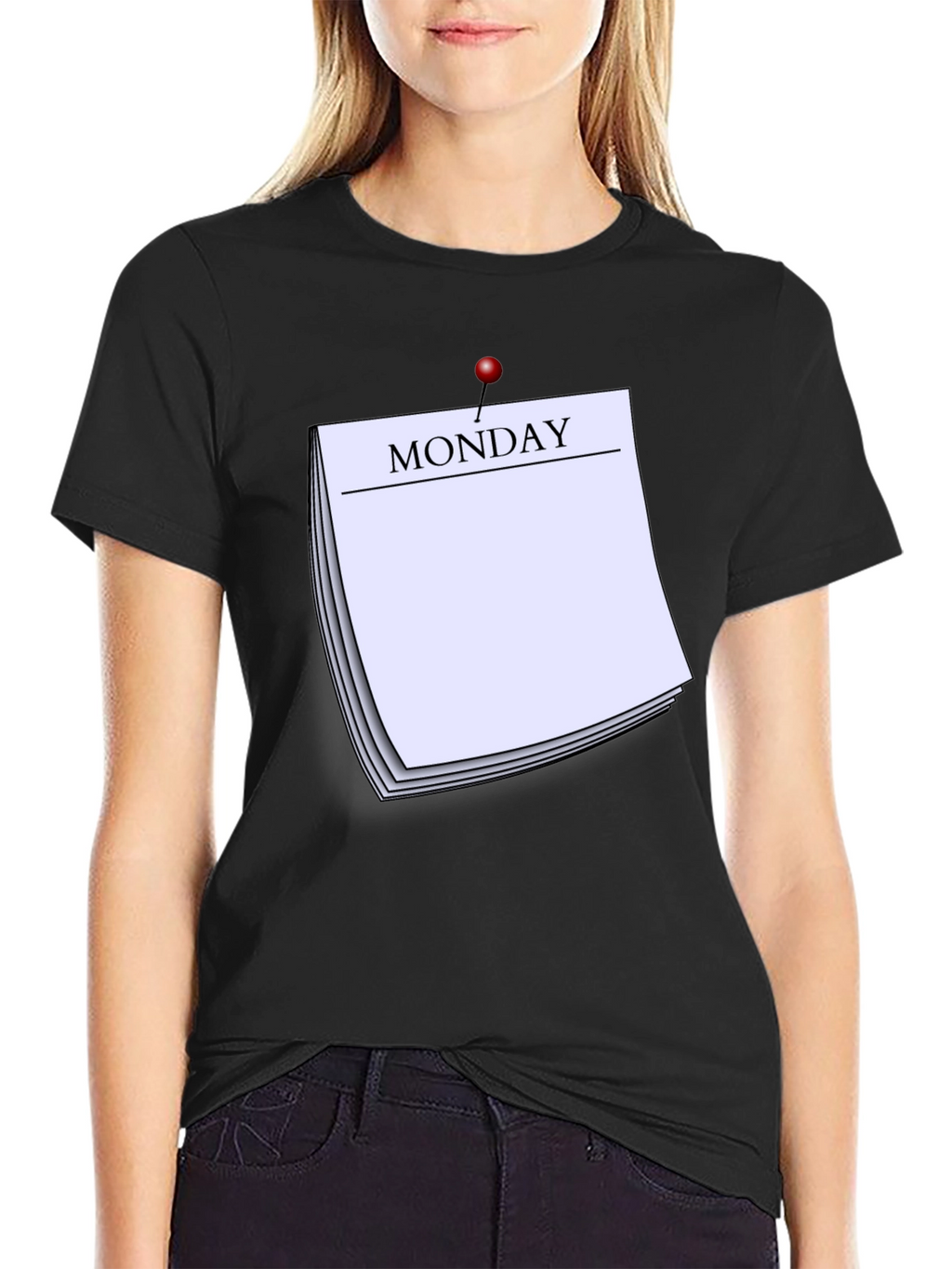 Monday Reminder T-Shirt - Everyday Casual Wear