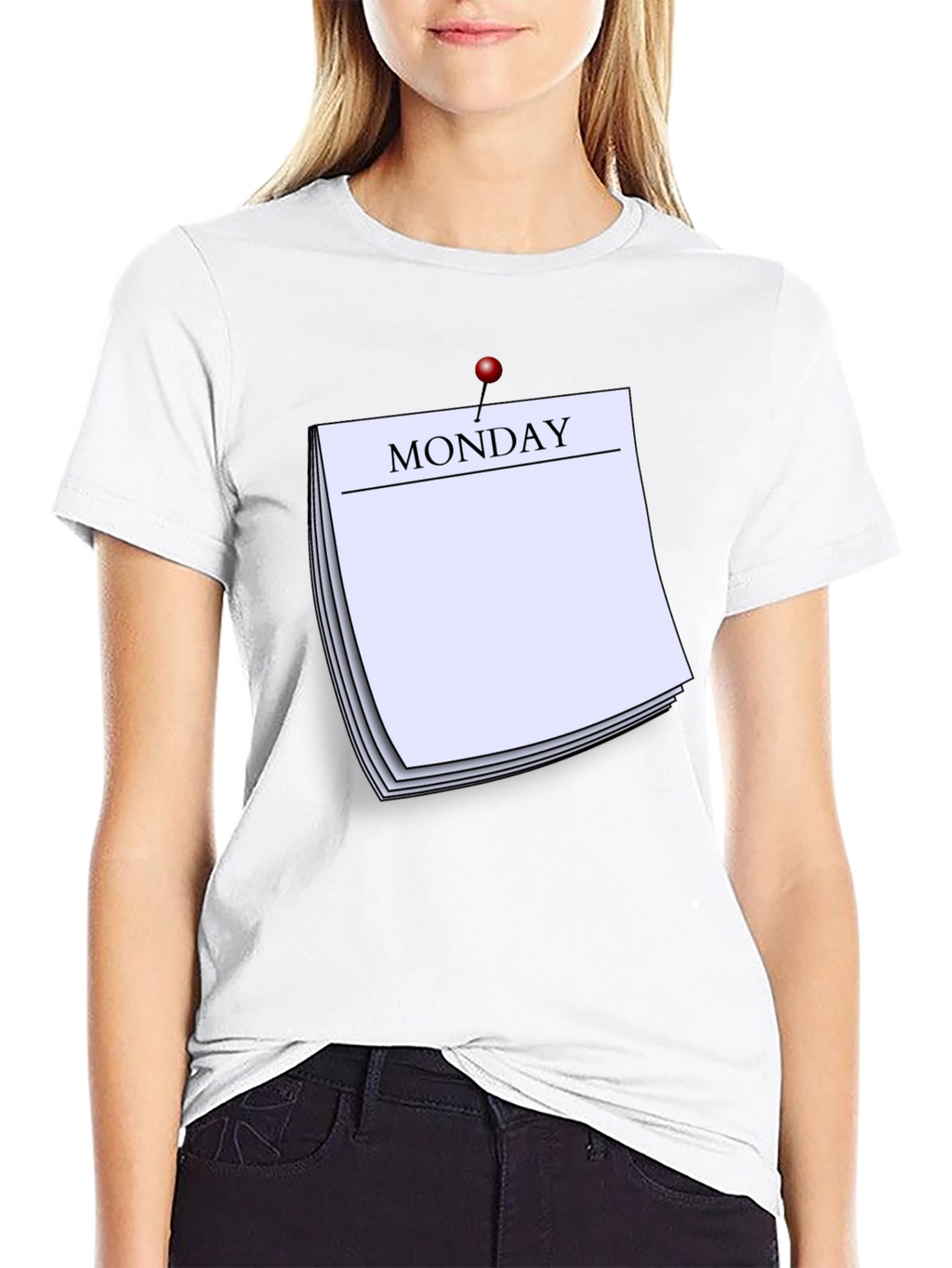 Monday Reminder T-Shirt - Everyday Casual Wear