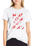 Make Yourself Proud Graphic Tee - Black