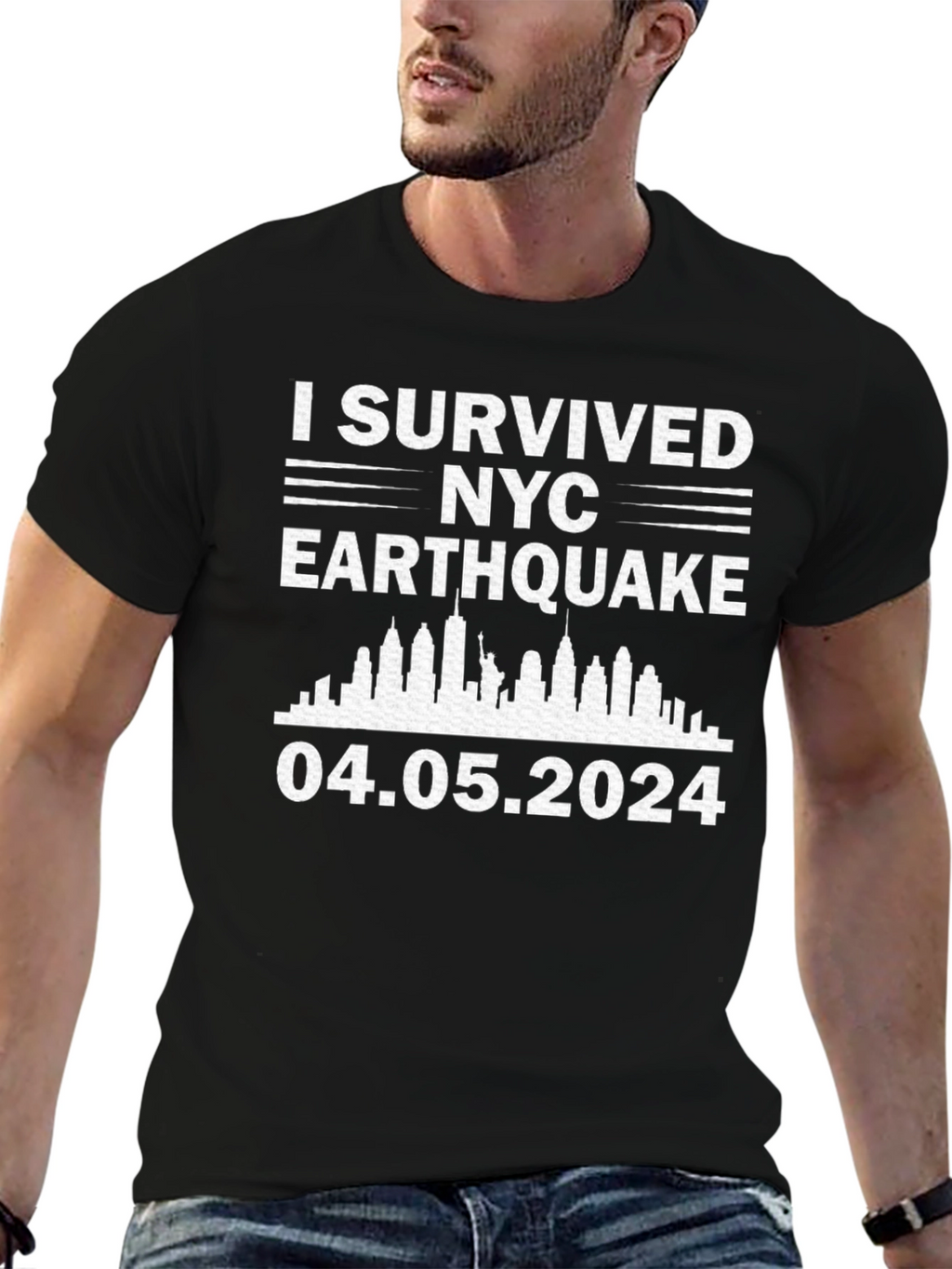 I Survived NYC Earthquake 04.05.2024 T-Shirt