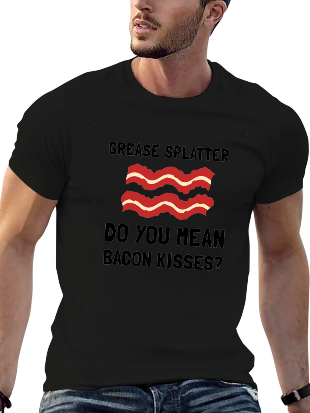 Bacon Kisses Graphic Tee