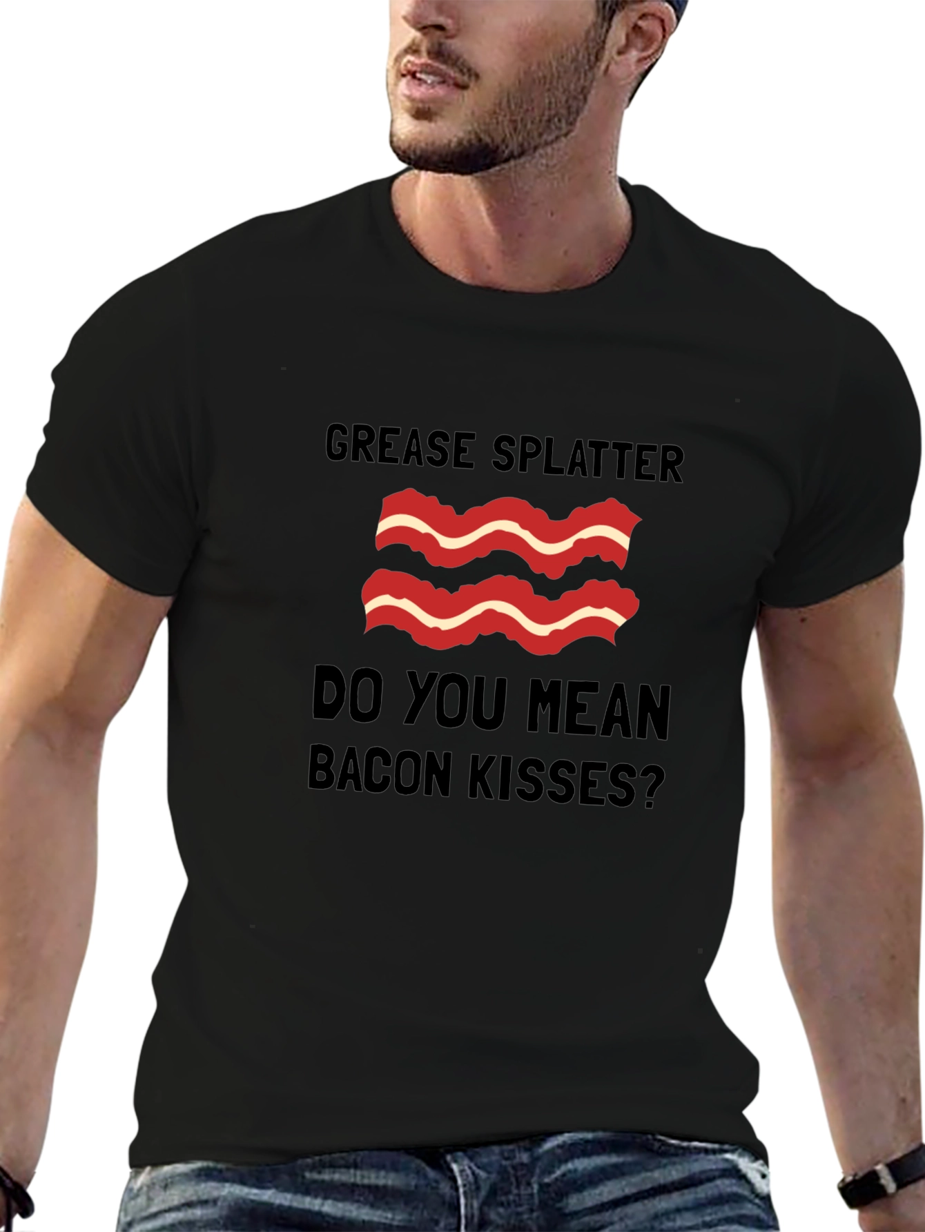 Bacon Kisses Graphic Tee