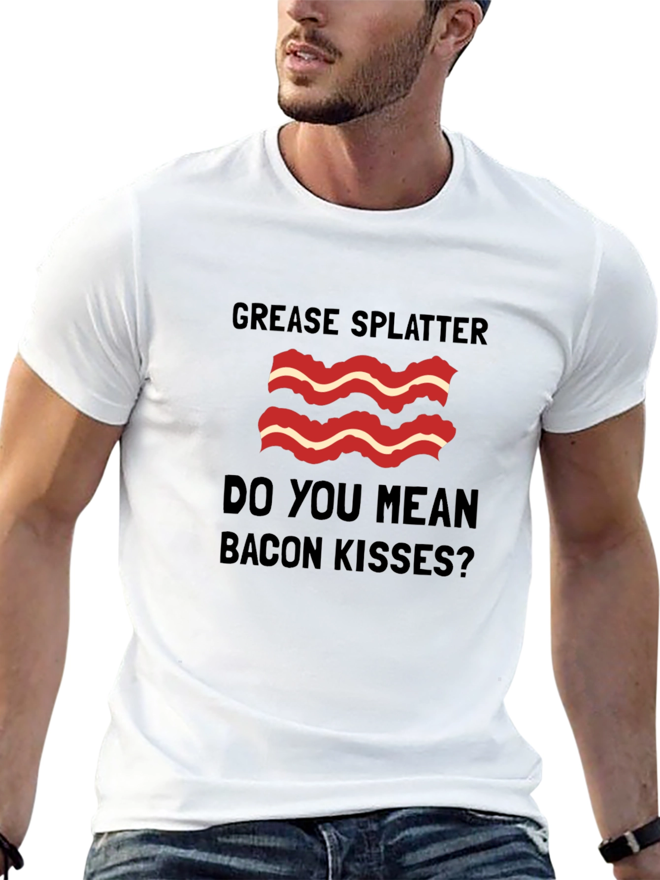 Bacon Kisses Graphic Tee