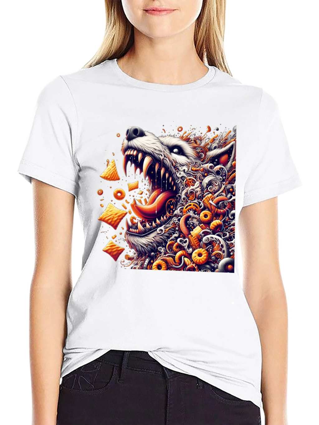 Wolf Snack Attack Graphic Tee