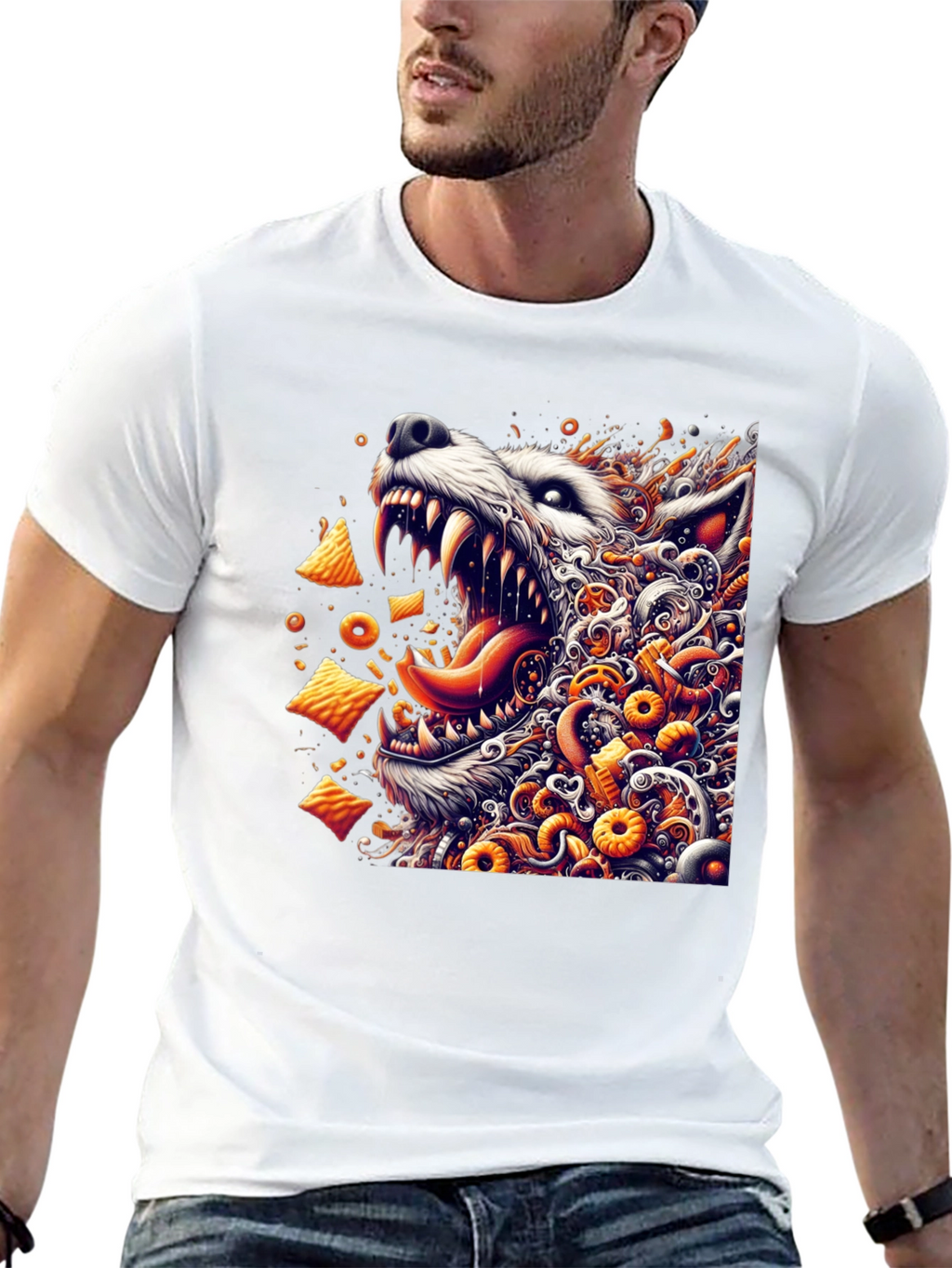 Wolf Snack Attack Graphic Tee