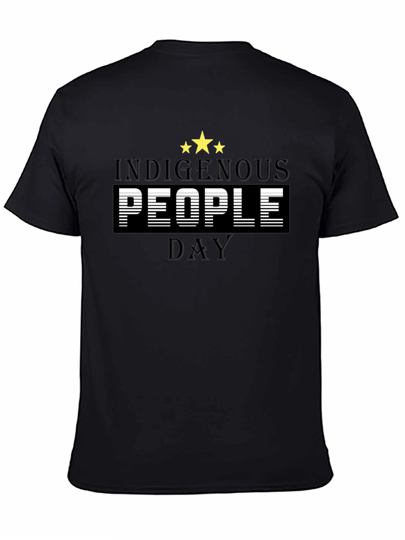 Indigenous People Day Black T-Shirt
