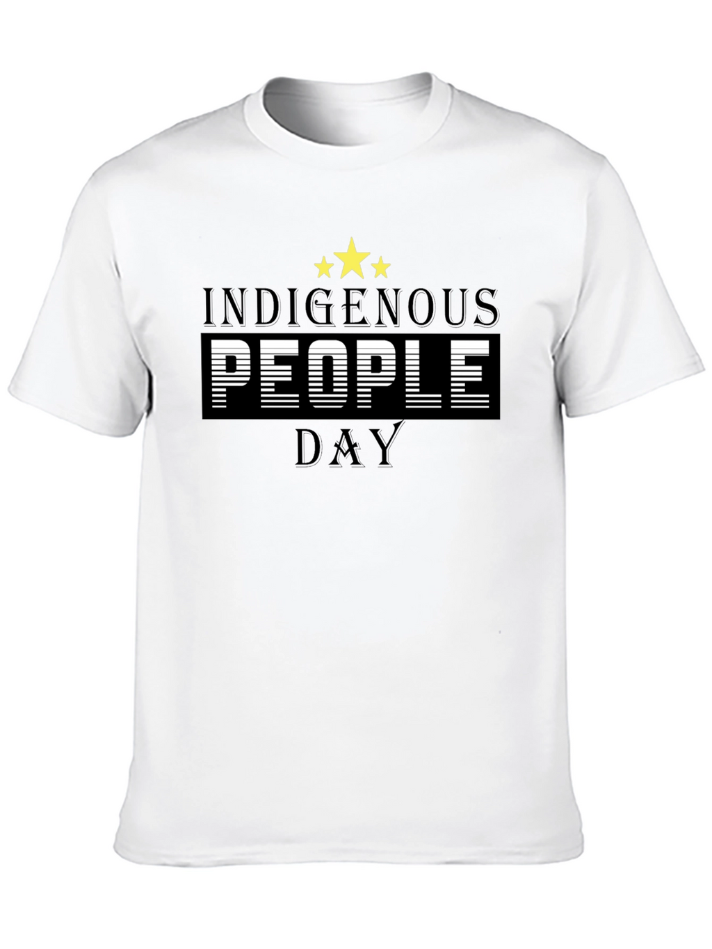 Indigenous People Day Black T-Shirt
