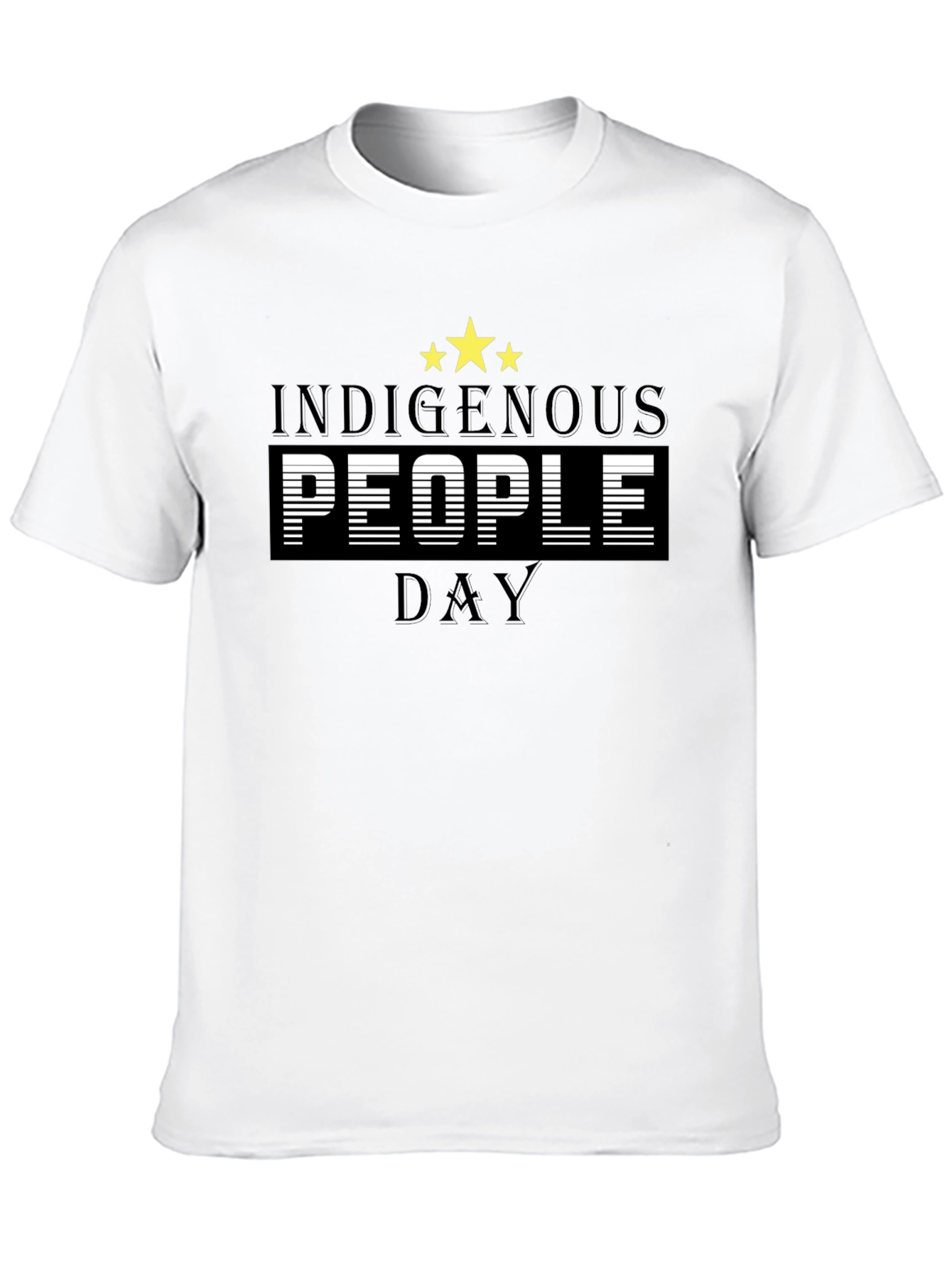 Indigenous People Day Black T-Shirt
