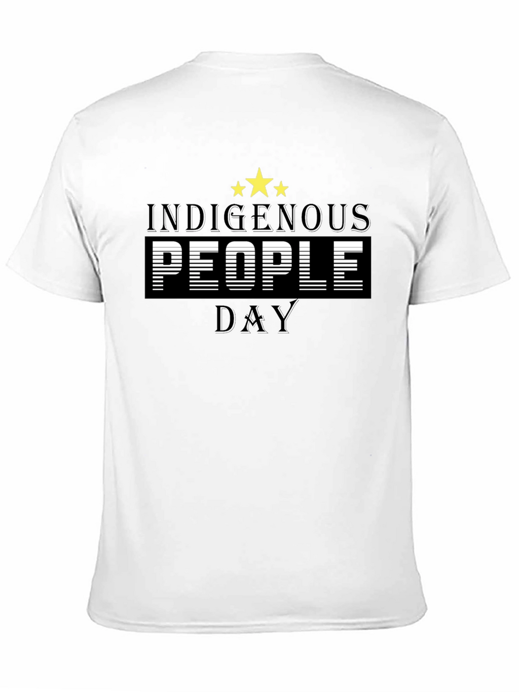 Indigenous People Day Black T-Shirt