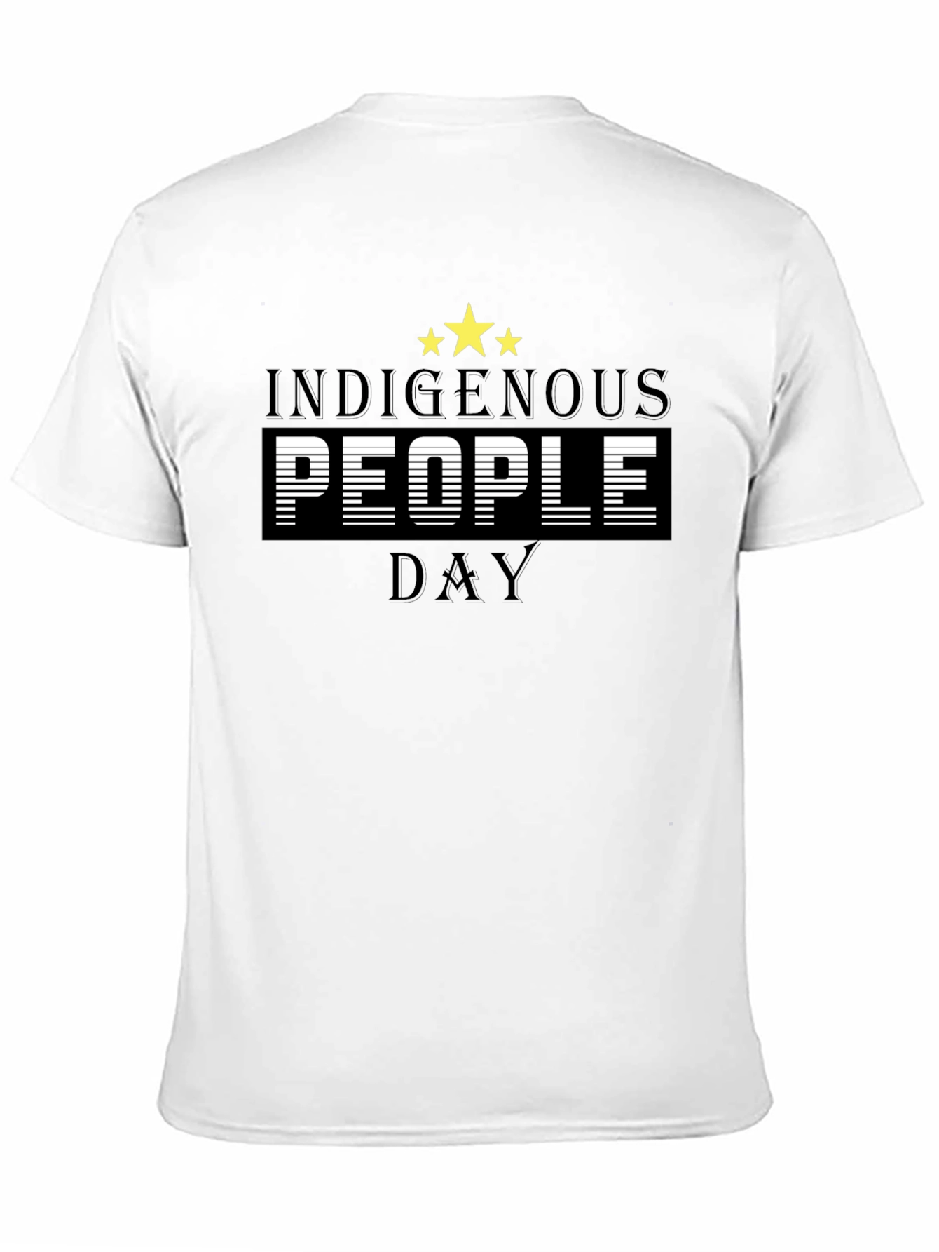 Indigenous People Day Black T-Shirt