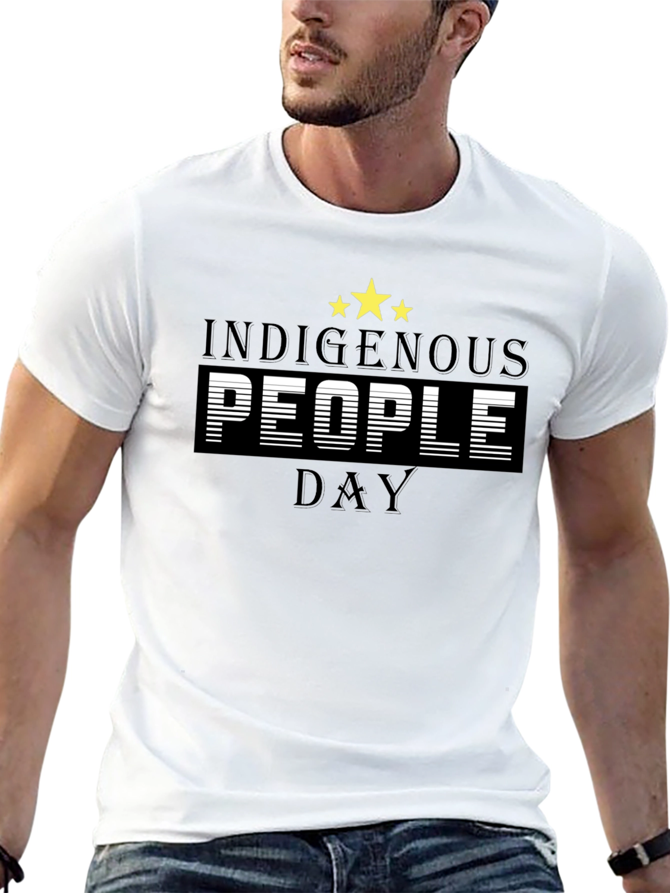 Indigenous People Day Black T-Shirt