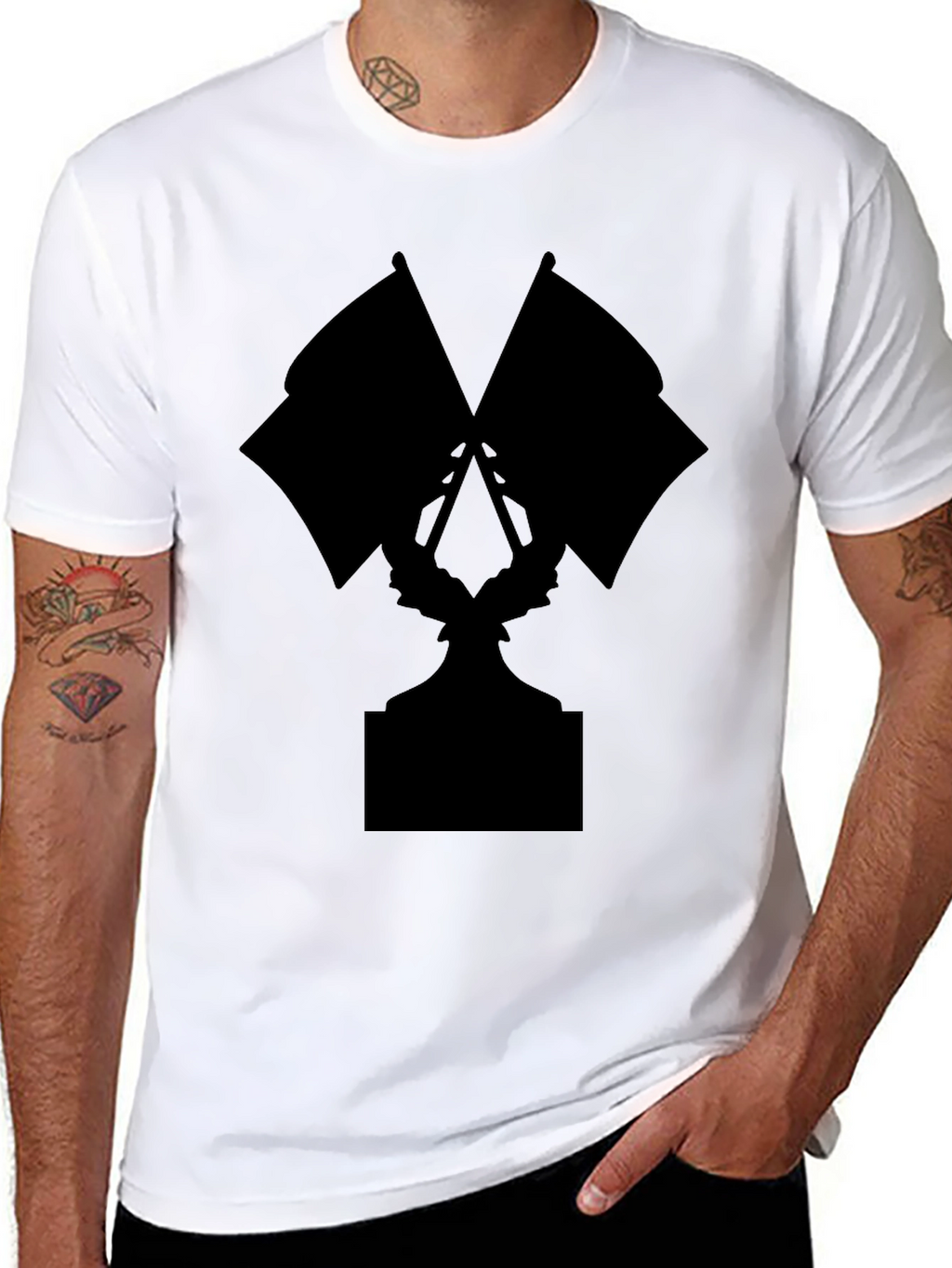 Black Flags Graphic Tee - Mens Classic Fit