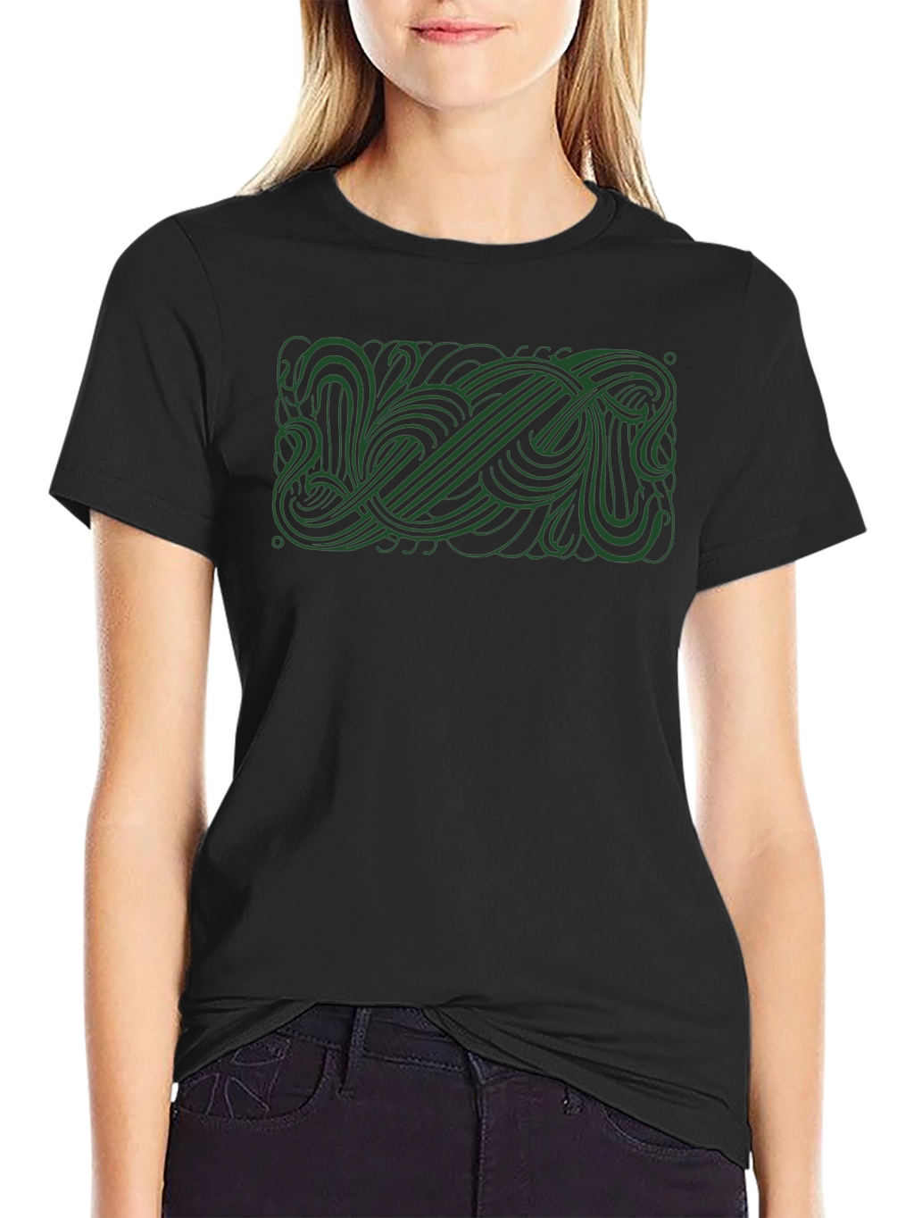 Abstract Graphic Tee - Modern Casual Style