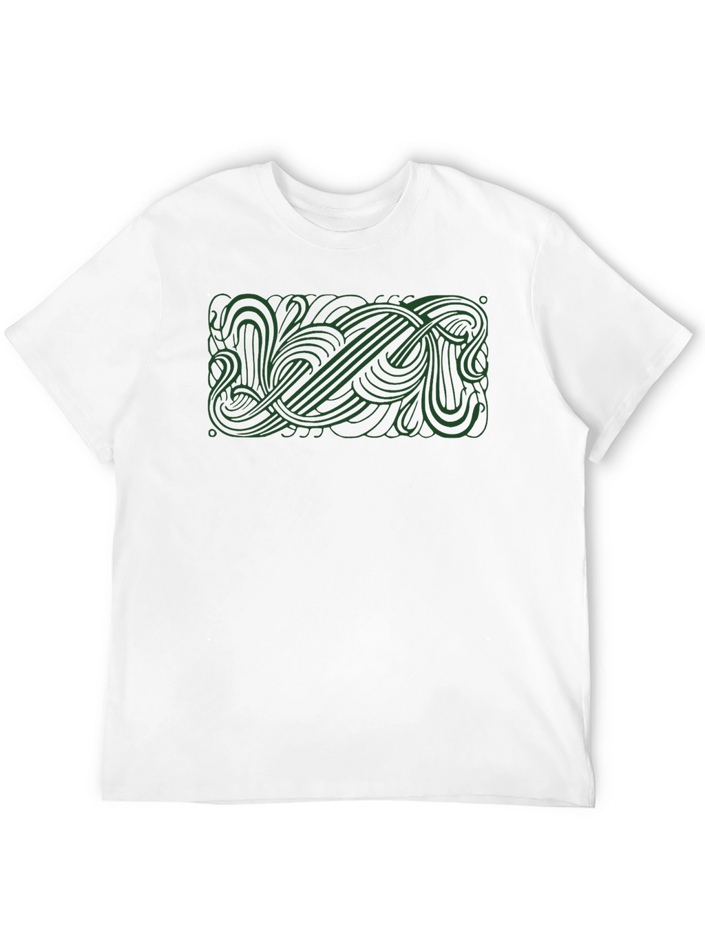 Abstract Graphic Tee - Modern Casual Style