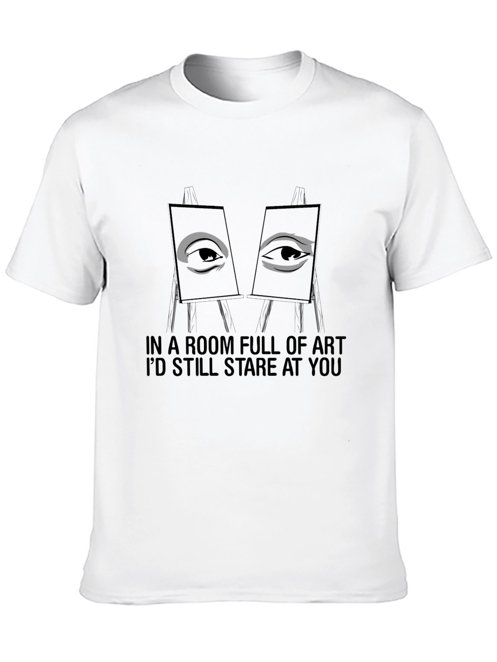 Artful Stare Graphic T-Shirt - Soft Cotton Tee