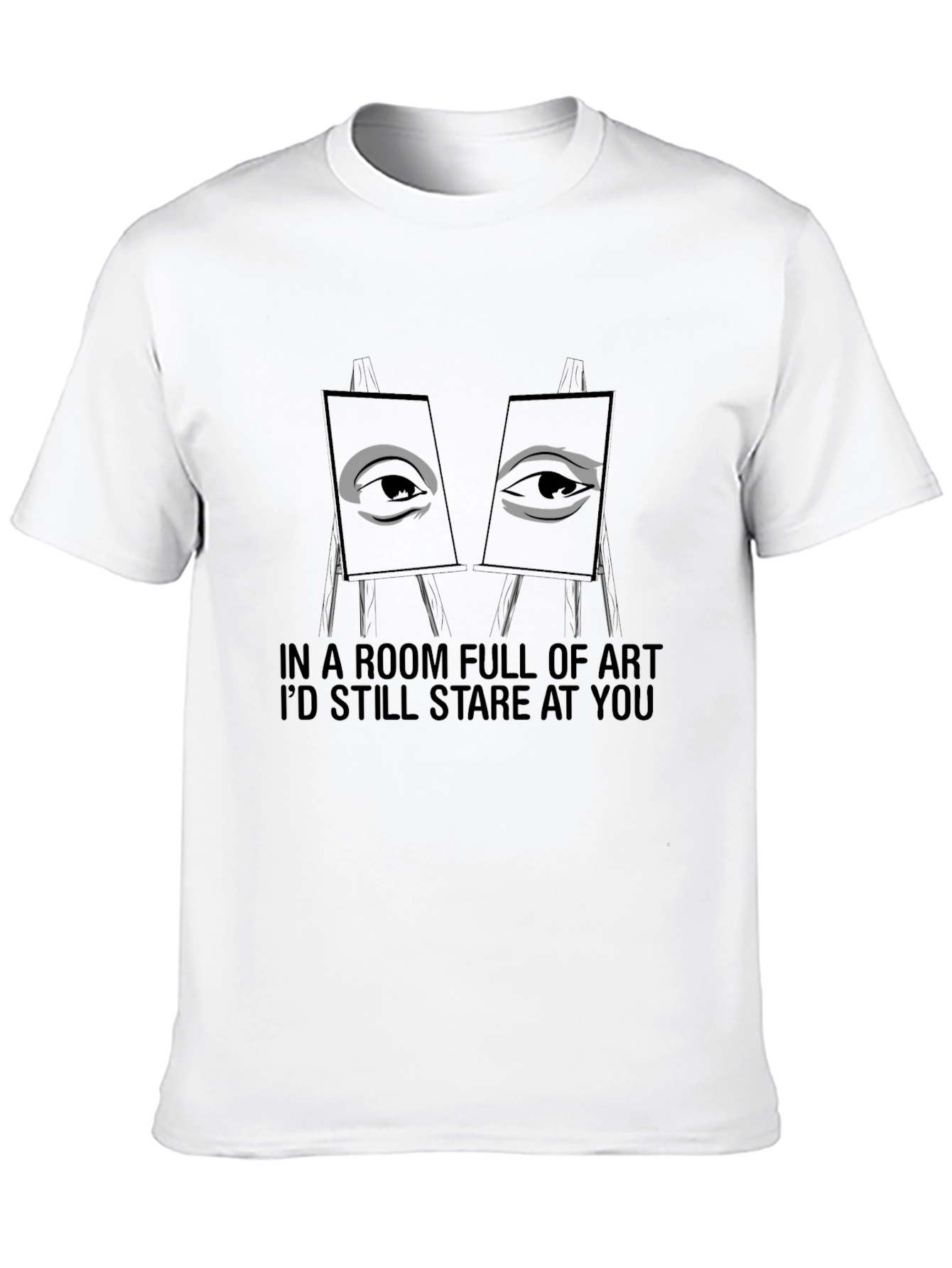 Artful Stare Graphic T-Shirt - Soft Cotton Tee