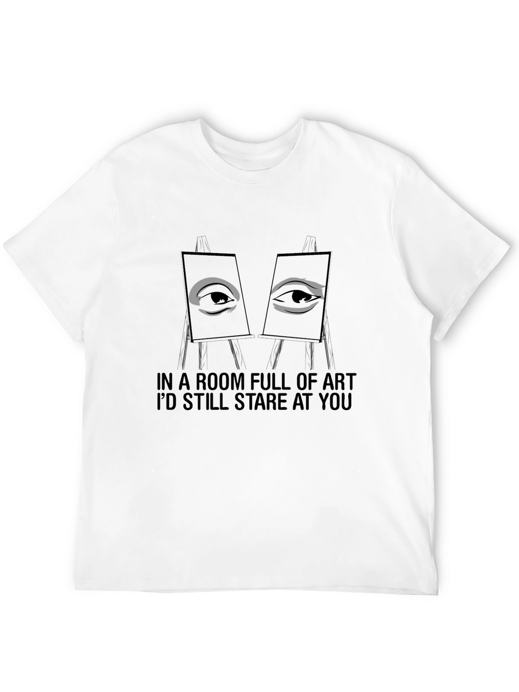Artful Stare Graphic T-Shirt - Soft Cotton Tee