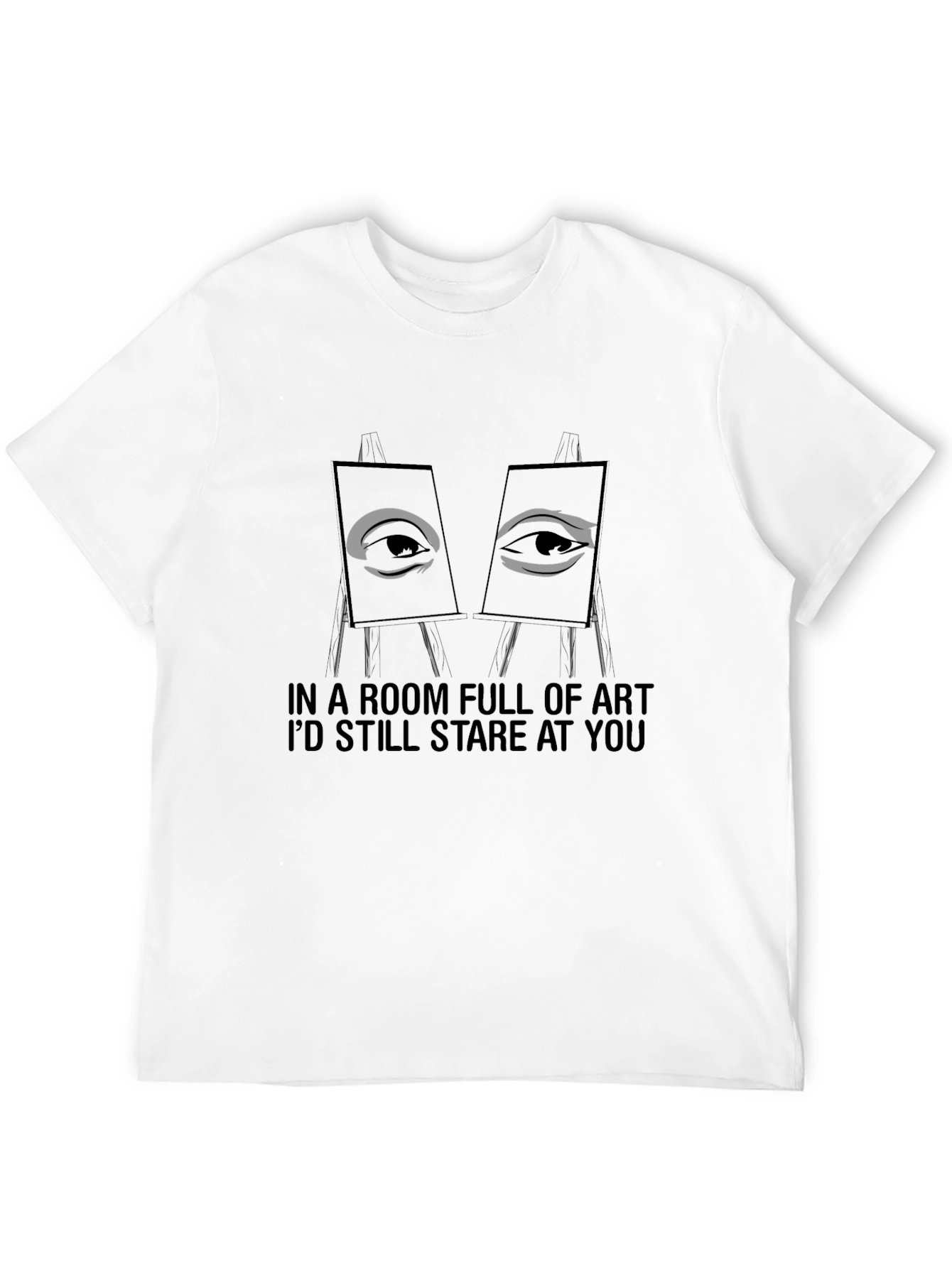 Artful Stare Graphic T-Shirt - Soft Cotton Tee