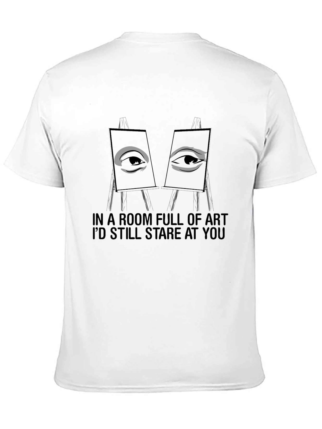 Artful Stare Graphic T-Shirt - Soft Cotton Tee