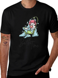 Bath Time Cow T-Shirt - Cute Cartoon Tee